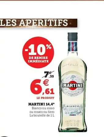 Hyper U Martini 14,4° offre