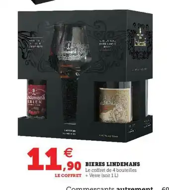 Hyper U Bières Lindemans offre