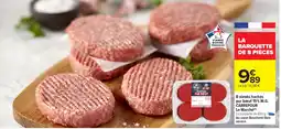 Carrefour 8 steaks hachés pur bœuf 15% m.g. carrefour le marché offre