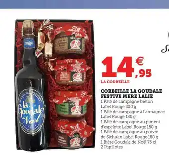 Corbeille La Goudale Festive Mère Lalie