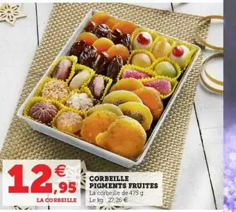 Hyper U Corbeille Pigments Fruités offre