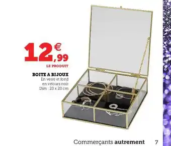 Hyper U Boîte à Bijoux offre
