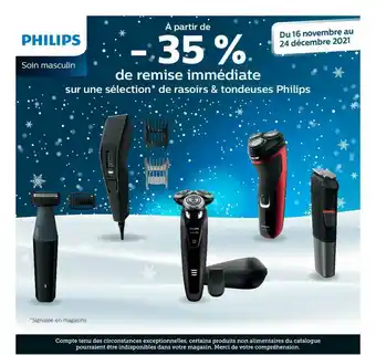 Hyper U Rasoirs & Tondeuses Philips offre