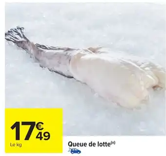 Carrefour Queue de lotte offre