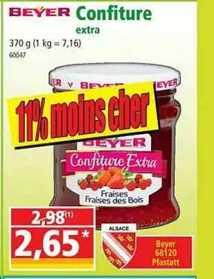 Norma Confiture Extra Beyer offre