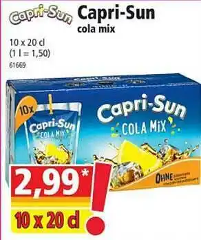 Norma Capri-sun Cola Mix offre