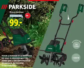 Lidl PARKSIDE Bineuse électrique offre