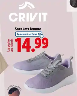 Lidl Sneakers femme offre