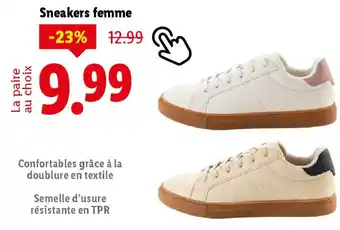 Lidl Sneakers femme offre