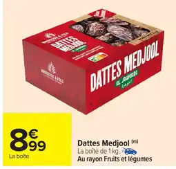 Carrefour DATTES MEDJOOL offre