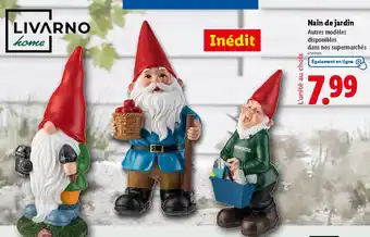 Lidl LIVARNO home Nain de jardin offre