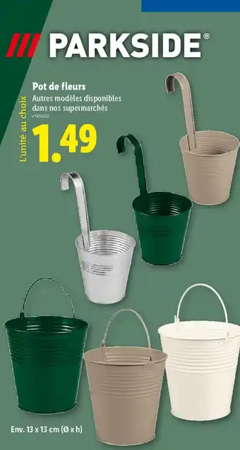 Lidl PARKSIDE Pot de fleurs offre