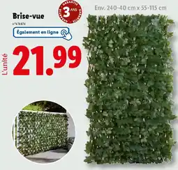 Lidl Brise-vue offre