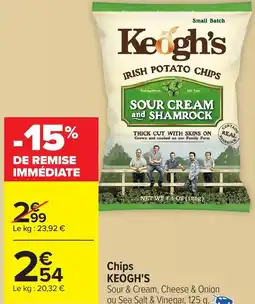 Carrefour KEOGH'S Chips offre