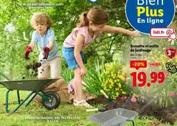 Lidl Brouette et outils de jardinage offre