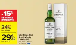 Carrefour LAPHROAIG  Islay Single Malt Scotch Whisky offre