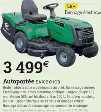 Espace emeraude Autoportée EA102XHCB offre