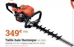 Espace emeraude Taille-haie thermique HC 2020 offre