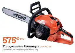 Espace emeraude Tronçonneuse thermique CS 4510 ES offre