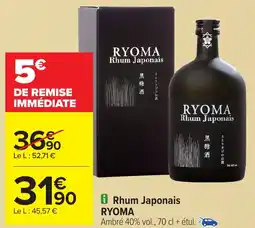 Carrefour RYOMA Rhum Japonais offre