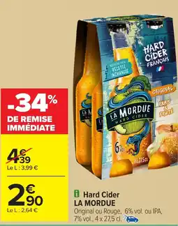 Carrefour LA MORDUE Hard Cider offre