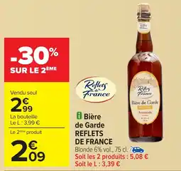 Carrefour REFLETS DE FRANCE Bière de Garde offre