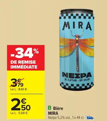 Carrefour MIRA Bière offre