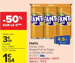 Carrefour FANTA offre