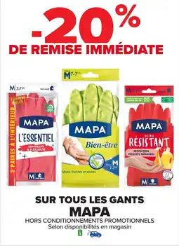 Carrefour MAPA Sur tous les gants offre