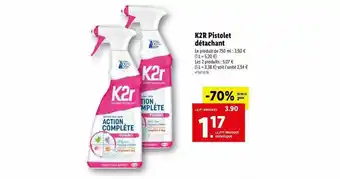 Lidl K2r Pistolet Détachant offre