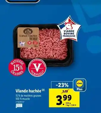 Lidl Viande Hachée offre