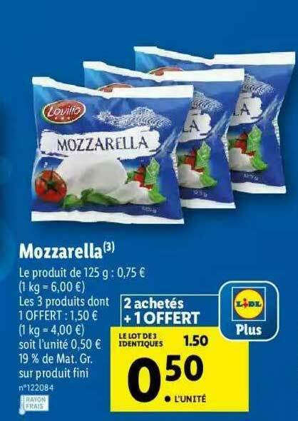mozzarella lovilio