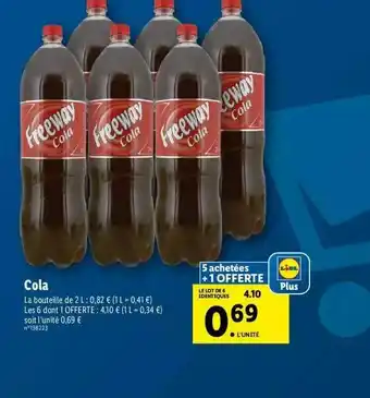 Lidl Cola Freeway offre