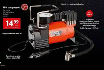 Mini Compresseur Ultimate Speed