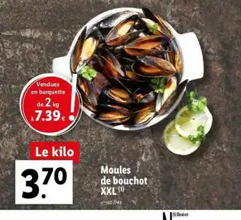 Lidl Moules De Bouchot Xxl offre