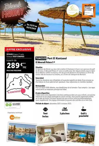 Lidl Tunisie Port El Kantaoui offre
