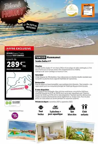 Lidl Tunisie Hammamet offre