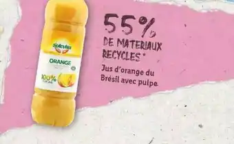 Lidl Jus D'orange Du Brésil Avec Pulpe Solevita offre