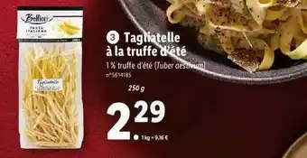 Lidl Tagliatelle à La Truffe D'été offre