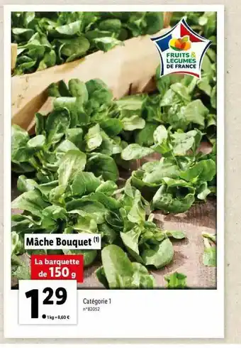 Lidl Mâche Bouquet offre