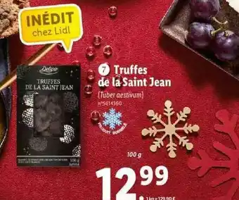 Lidl Truffes De La Saint Jean Deluxe offre
