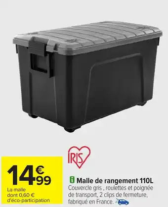 Carrefour Malle de rangement offre