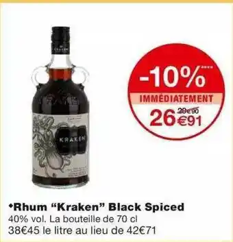 Monoprix Rhum offre
