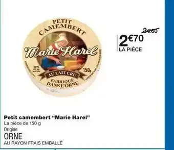 Monoprix Petit Camembert offre
