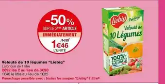 Monoprix Velouté De 10 Légumes offre