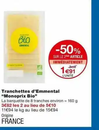 Tranchettes D'emmental