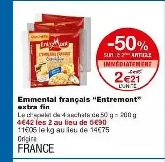 Monoprix Emmental Française offre