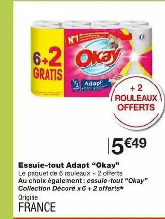 Monoprix Essuie-tout Adapt offre