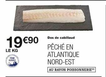 Monoprix Dos De Cabillaud offre