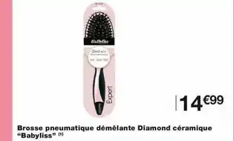 Brosse Pneumatique Démêlante Diamond Céramique